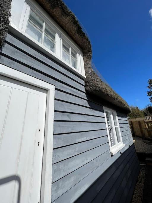 The Shack - Thatched Self Contained Annex Collingbourne Ducis Esterno foto